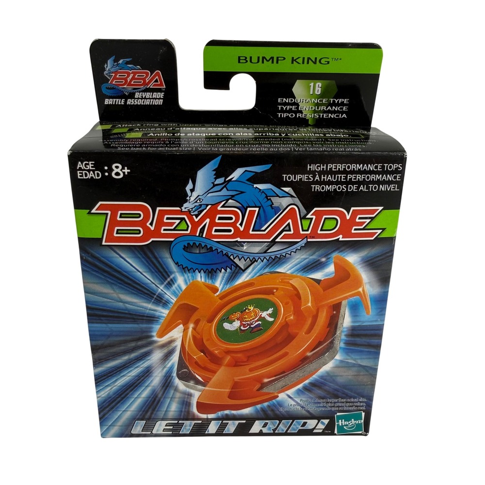 Hasbro Beyblade BBA Bump King 16 Endurance Type Top New In Box 2003